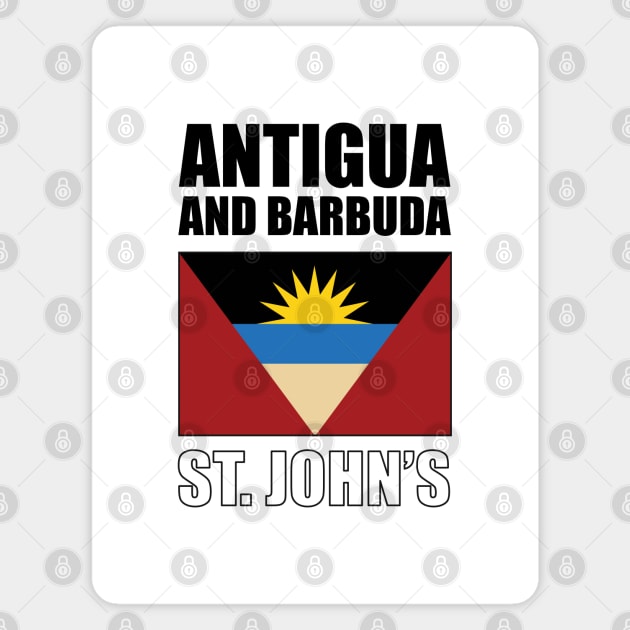 Flag of Antigua and Barbuda Magnet by KewaleeTee